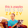 pianogurl330: Sheldon Cooper holding a cat named Zazzles that is zazzy! (TBBT  ❤ Sheldon and cats)