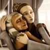 purplecat: Ahsoka and Pasme from Clone Wars hugging. (ladiesbingo)