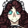 reliarobot: A smiling, curly-haired doll (Doll)