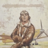 philomytha: painting of a Spitfire pilot (WEJ pilot)