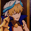 gilgamess: (gil looking all happy)
