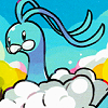 linky: Closeup of Altaria. (Pokemon: Altaria: TCG)