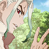 senku: (two fingers)