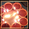 goss: Divali - lit deeyas on Divali night (Divali)