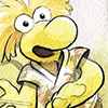 orbble: (fraggle rock | friendly little guy)