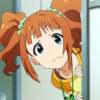 10yen_idol: (Hayate fell in the whipped cream again!?)