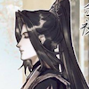 shanaqui: Mu Qing from Heaven Official's Blessing. A dark-haired man with his hair in a high ponytail, facing to the side. ((Mu Qing) Look away)