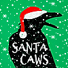 corvidology: ([XMAS] SANTA CAWS)