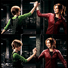 creepy_shetan: two cropped screenshots from Resident Evil: Death Island of Rebecca Chambers and Claire Redfield high-fiving in celebration (BH/RE // Rebecca & Claire high five!)