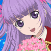 zerodissolver: asteria anime smile happy talk (Centaurea)