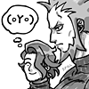 javert: lysandre and sycamore wearing matching sweaters, sycamore is thinking about lysandre's boobs (pkmn prfr boobs)