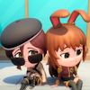 sarajayechan: Coco and Velvet from the Chibi series. Coco's riding out Velvet's depression spell with her like a true blue friend. ([RWBY Chibi] Coco Bunny)
