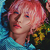 falkner: [ATEEZ] [Park Seonghwa] ([ATEEZ] Seonghwa pink hair)