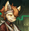 volkameria: Kyle (Fuga) talking in a tech room while covered in bandages (pic#kyle_hurt)