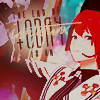 setsuntamew: Tsukasa in his outfit from Ha/Lo with part of the lyrics &quot;the end of today is an invitation&quot; to the left of his face (Tsukasa → the end of today)