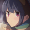 volkameria: Rin (Yuru Camp) smiling with a faint blush at the viewer (pic#rin_smileblush)