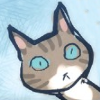 cyare: A cartoon cat with eyes wide open looking weirded out (Animal: Cat: What)