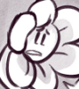 friendlyflower: flowey looks worried (worried)