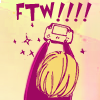cyare: Mello from the manga Death Note. Text says: FTW!!! (for the win) (Text: FTW!!!!)