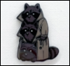disgruntledgirl: 3 raccoons in a trenchcoat (3 Raccoons)