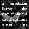 vulgarweed: (sizes of membranes)