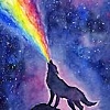 earthspirits: (rainbow wolf)