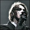 rhoda_rants: Photo of Gerard Way onstage with white-out contacts, gore makeup, and black leather gloves (gerard)