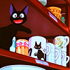 majoukoufu: Jiji is so happy to see a mug (Loooook it's meeeee!)