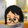 deviilsbane: mii karin reading a newspaper (karinnewspaper)