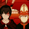 deconflagration: (Aang; he said she's not his girlfriend)