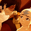 deconflagration: (Aang; back to back)