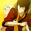 deconflagration: (Aang; cheating hug)