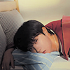 falkner: Jung Hoseok lying on a bed looking tired ([BTS] Jung Hoseok #2)