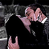 yarnofariadne: gomez and morticia addams kissing (film: when we tango)