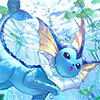 nonesensed: Vaporeon swimming (Vaporeon swimming)