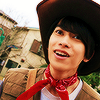 linky: Hotaro in his cowboy outfit. (Gotchard: Hotaro - Cowboy)