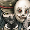 cyberpunk_pygmalion: A close up of Korekiyo Shinguji's face which is half hidden by a mask. (korekiyo)