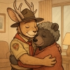theradicalchild: (Jackalope and Black Bear Hugging)