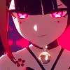 pent: Sparkle from Honkai: Star Rail with glowing eyes (sparkle)