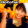 linky: Rinne holding up her fist like Hotaro, smiling. There is text in the upper right corner that says "Gotcha!" (Gotchard Girls Remix: Rinne - Gotcha)
