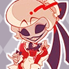 militarypenguin: Rosie dressed in a maid uniform, from the Hazbin Hotel Cafe. (HH - maid Rosie)