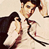 mediumdrip: (tie and hat)