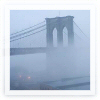 watersword: The Brooklyn Bridge in mist. (Stock: Brooklyn Bridge)