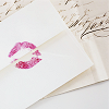 watersword: An envelope with a lipstick kiss on it. (Stock: 14 Valentines)