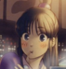 attorneyassistant: A screenshot from ace attorney promotional art, showing maya fey eating noodles and blushing. (Default)