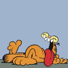 deemoyza: (Blarrggh... (Garfield playing dead))