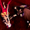 sarajayechan: Griss holding Zephia's hand as he waits to join her in death. This scene affected me way more than it should have. ([FE Engage] Zephia/Griss)