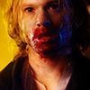 goodbyebird: Interview With The Vampire: Lestat, face covered in blood. (IWTV messy eater)