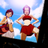 alchemicink: Ty Lee and Azula at the beach (Tyzula beach)