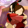 alchemicink: TY Lee and Azula hugging (Tyzula hug)